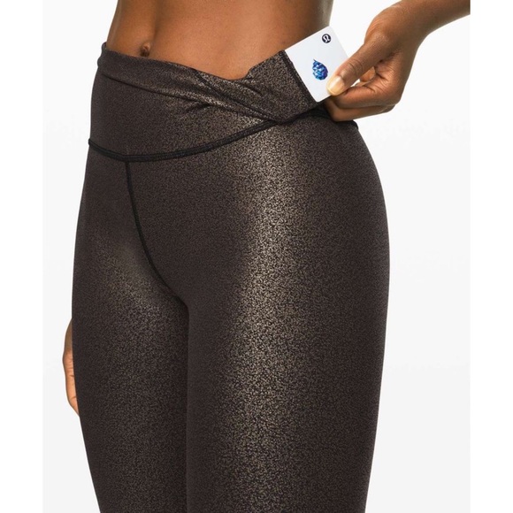 SOLD Lululemon Wunder Under High-Rise Tight Full Length *Foil 28" Size 4 - Picture 7 of 11